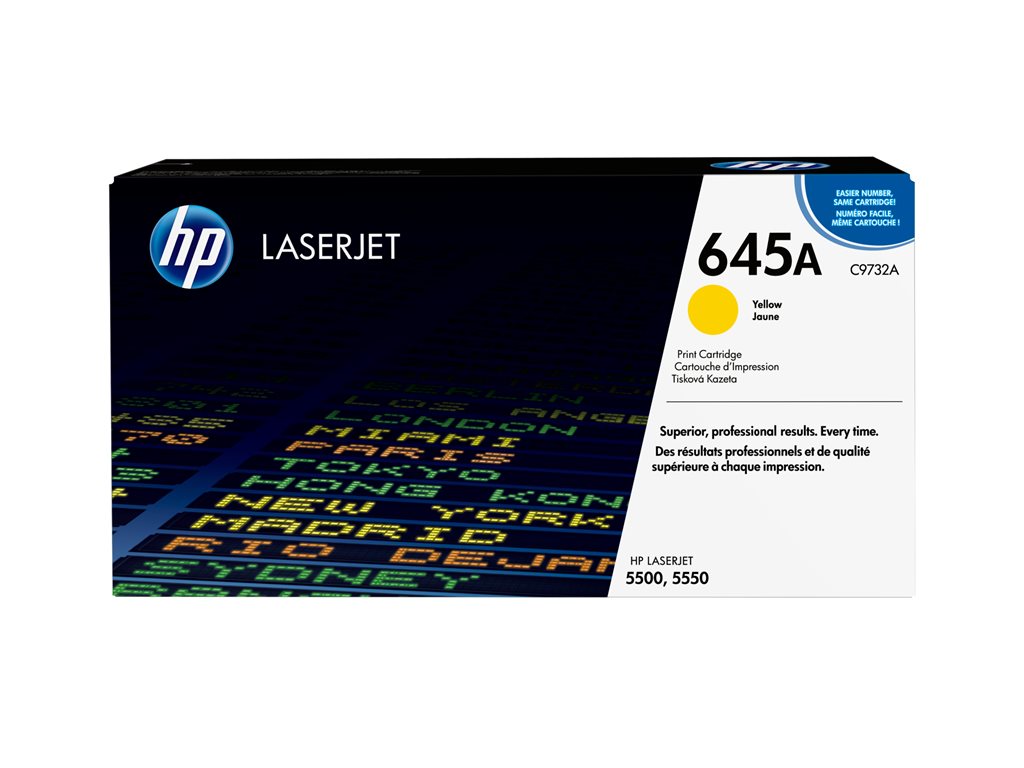 HP CARTOUCHE JAUNE SMART PRINT
