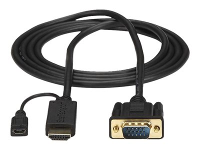 3M/5M/10M Cable HDMI-compatibleTo VGA 1080P HD with Audio Adapter Cable TO  VGA Cable Dropshipping Plug Non-slip Desig Anti-wear