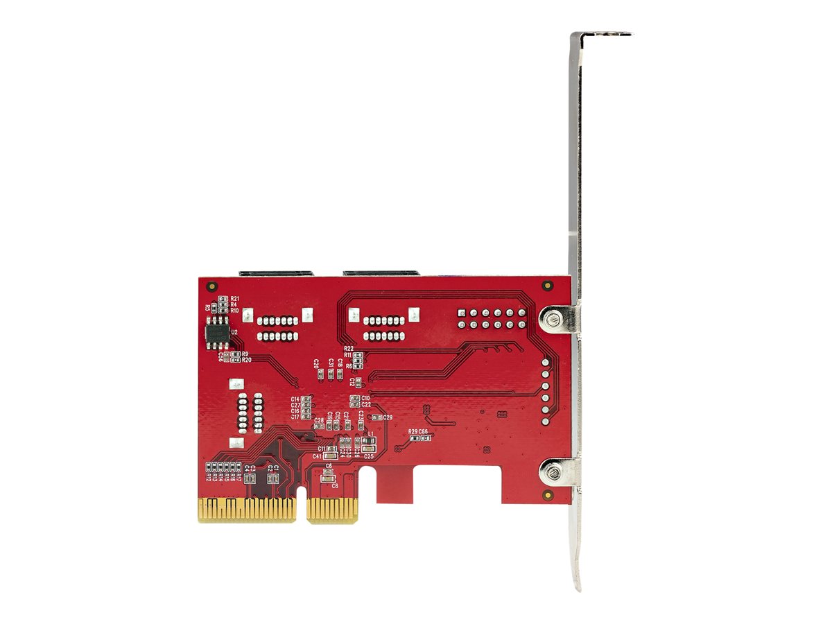 StarTech.com SATA PCIe Card, 6 Port PCIe SATA Expansion card, 6Gbps SATA Card, Low/Full Profile, Stacked SATA Connectors, ASM1166 Non-Raid SATA Controller Card - PCI Express to SATA Converter - řadič úložiště - SATA 6Gb/s - PCIe 3.0 x4 – foto 6