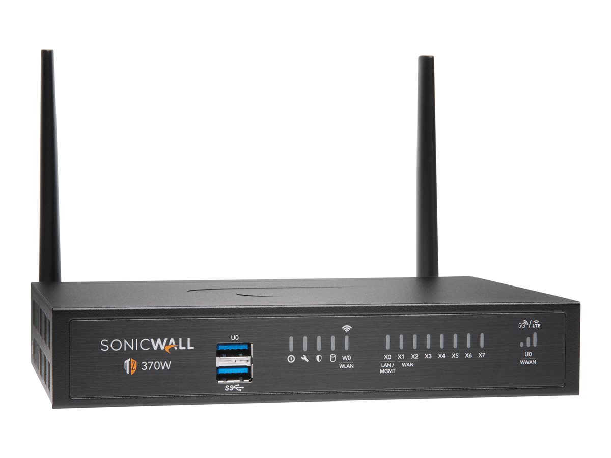 SonicWall TZ370W - bezpečnostní zařízení - Wi-Fi 5 – foto 3