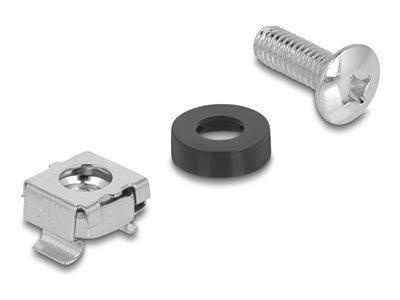 DELOCK Rack Montage Set für 10 und 19 100 Stück