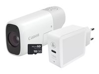 Canon PowerShot ZOOM 12.1Megapixel Hvid Digitalkamera