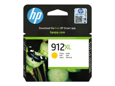 HP 912XL High Yield Yellow Original Ink 3YL83AE#LS2
