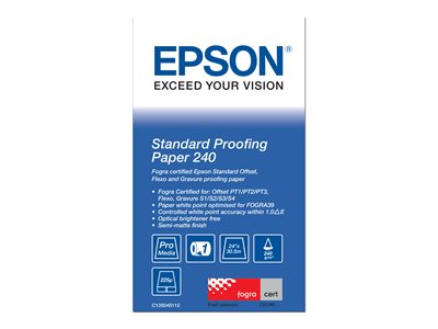 8715946433554 - Proofing Paper Standard - Halbmattes Proofing-Papier - 9 mil - Roll (61 cm x 305 m) - 240 g m2 - 1 Rolle(n)