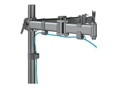 NEOMOUNTS Flat Desk Mount 2 screens Silv