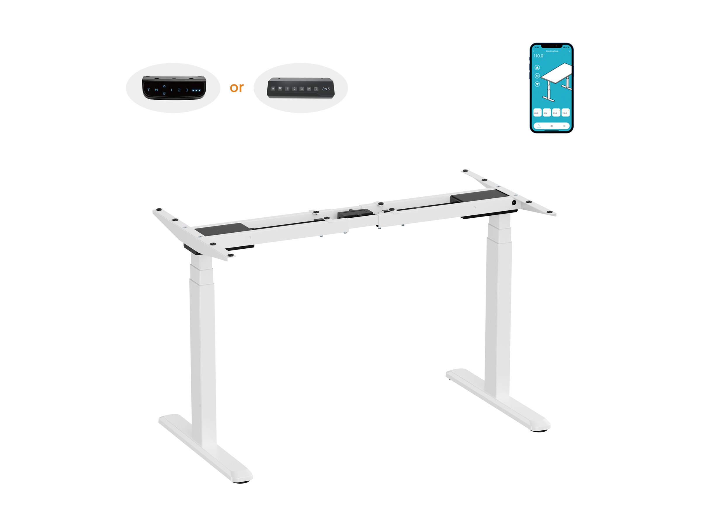 Brateck, sit/standing desk base