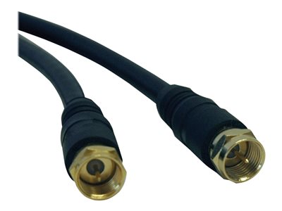 Eaton Tripp Lite Series RG59 Coax Cable with F-Type Connectors, 12 ft. (3.66 m)