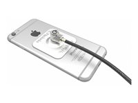 Compulocks Universal Tablet Lock with Keyed Cable Lock - Sicherheitskit für Handy, Tablet - Silber