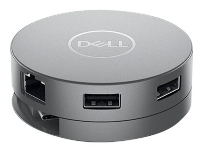 Dell Mobile Adapter DA310 - docking station - USB-C - VGA, HDMI, DP, USB-C  - GigE
