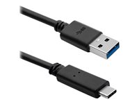 Qoltec USB 3.0/ USB 3.1 USB Type-C kabel 1.8m Sort