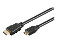 goobay Mini HDMI han -> HDMI han 1.5 m Sort