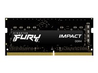 Kingston FURY Impact DDR4  8GB 3200MHz CL20  Ikke-ECC SO-DIMM  260-PIN