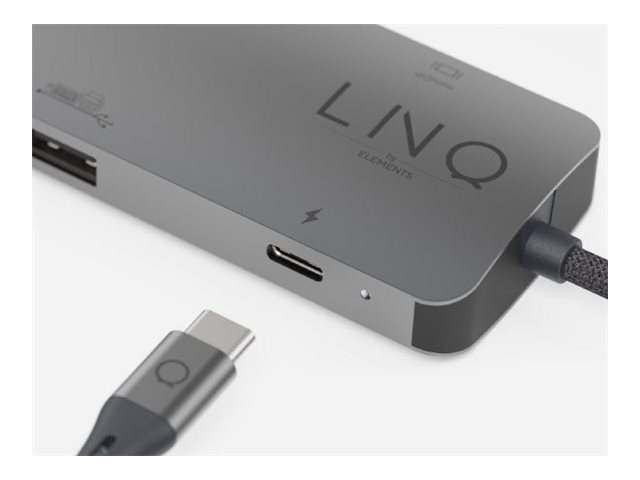 LINQ 7in1 USB-C HDMI Adapter Triple Display MST – foto 8