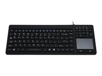 Solidtek KB-IKB107 Keyboard and touchpad set USB QWERTY