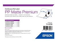 Epson Premium Fortløbende mærkater Rulle (10,5 cm x 55 m) 1rulle(r)