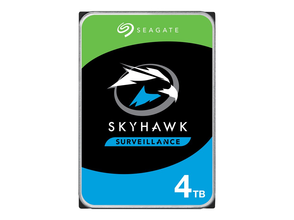 SEAGATE Surv Skyhawk 4TB HDD CMR 5400rpm SATA serial ATA 6Gb/s 256MB cache 3.5inch 24x7 workloads BL