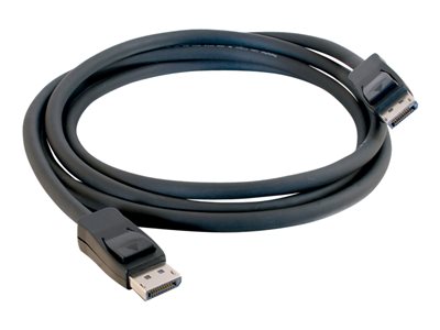 C2G 6ft 4K DisplayPort Cable with Latches - M/M