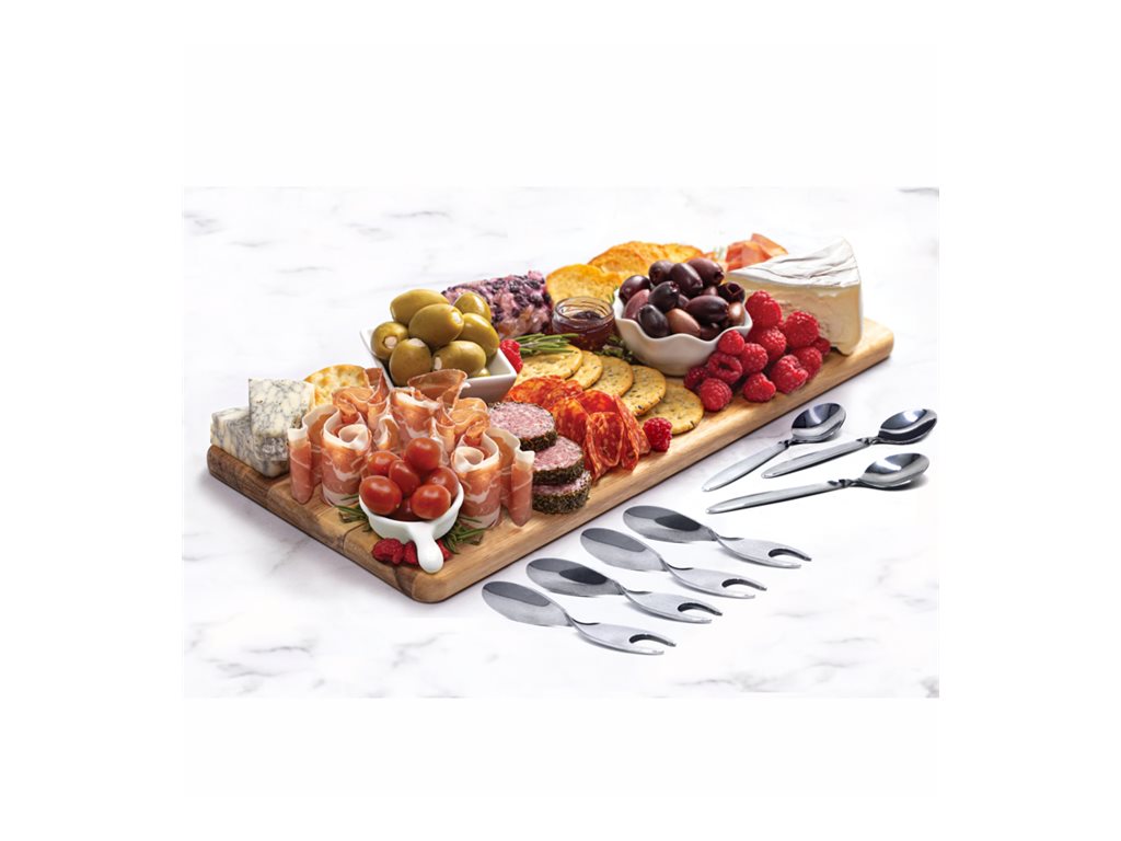 Natural Living Charcuterie Tool Set - 10 piece