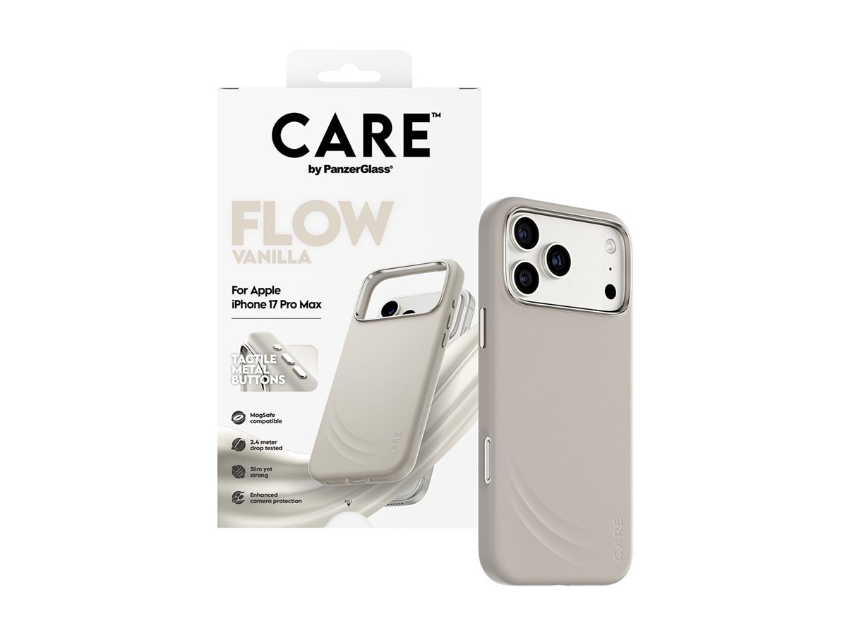 PanzerGlass CARE Apple iPhone 17 Pro Max Flow MagSafe Vanilla – foto 4