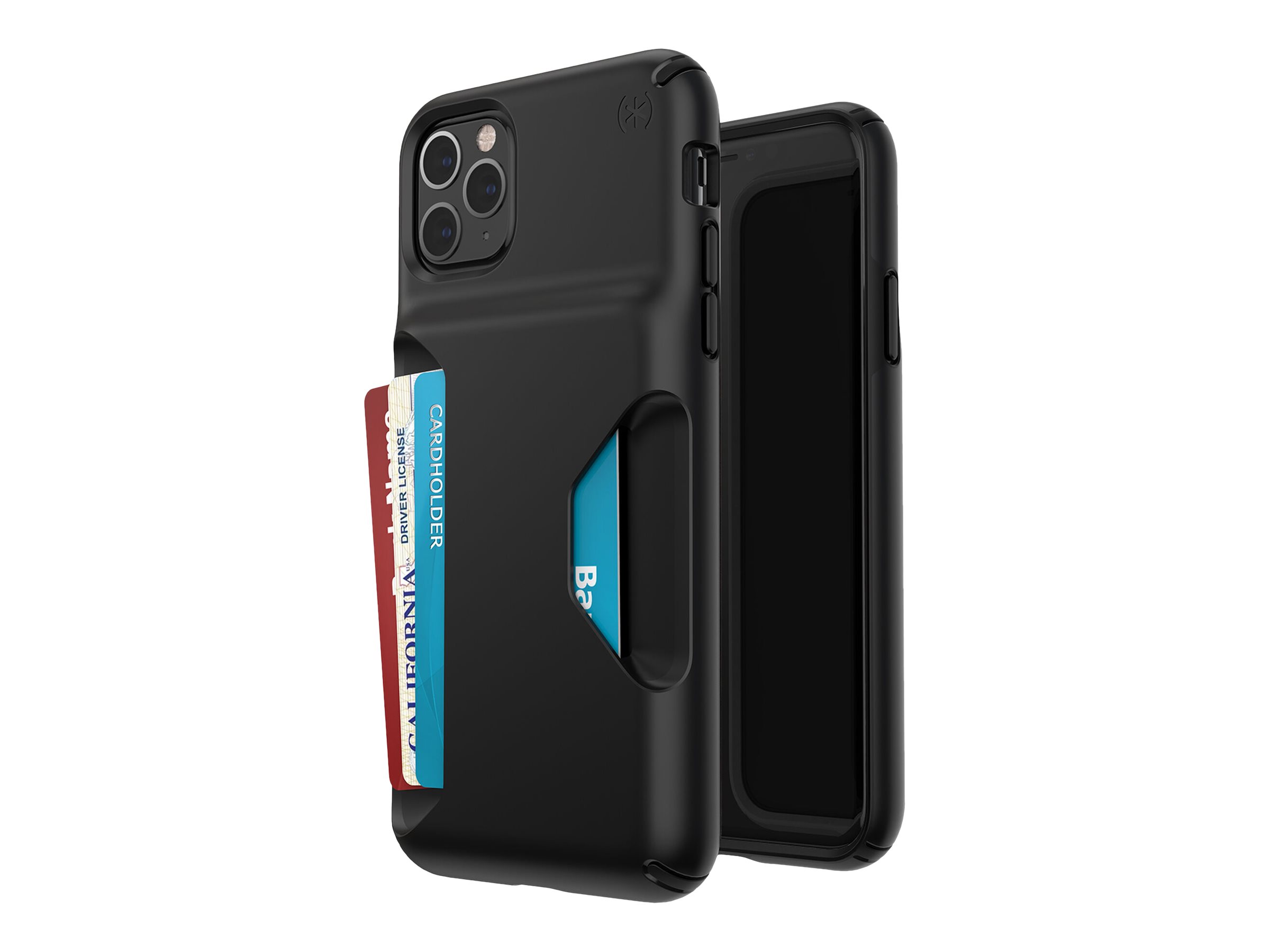 speck presidio wallet iphone 11 pro case black