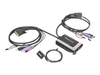 IOGEAR MiniView DVI-D KVM with Audio and Mic GCS932UB