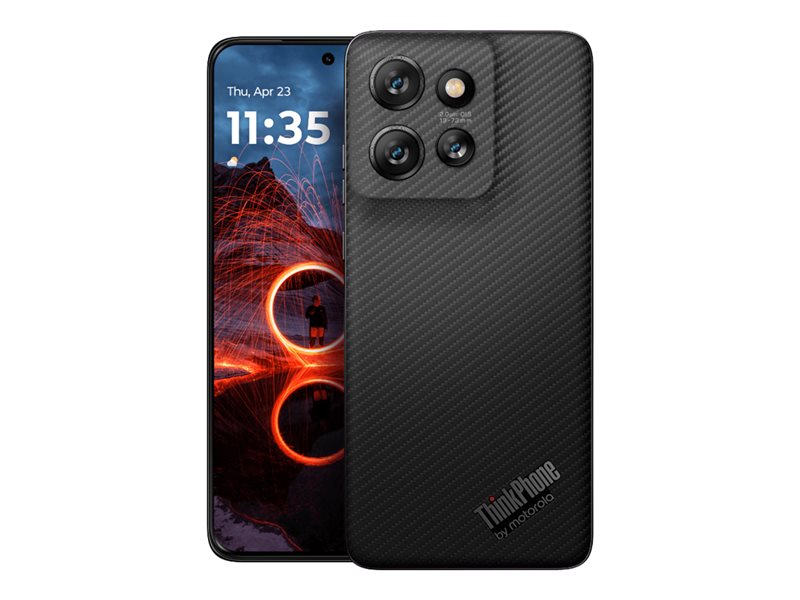 Motorola ThinkPhone 25 - noir de charbon - 5G smartphone - 256 Go - GSM