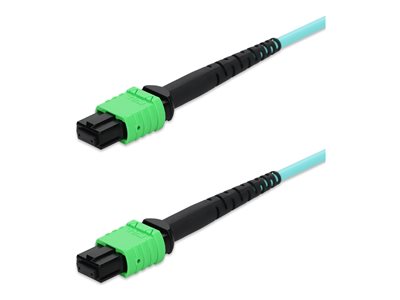 AddOn - Patch cable - MPO-12 multi-mode (F) to MPO-12 multi-mode (F)