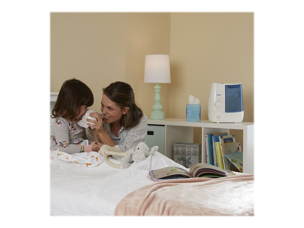 Vicks Warm Mist Humidifier White VWM845C