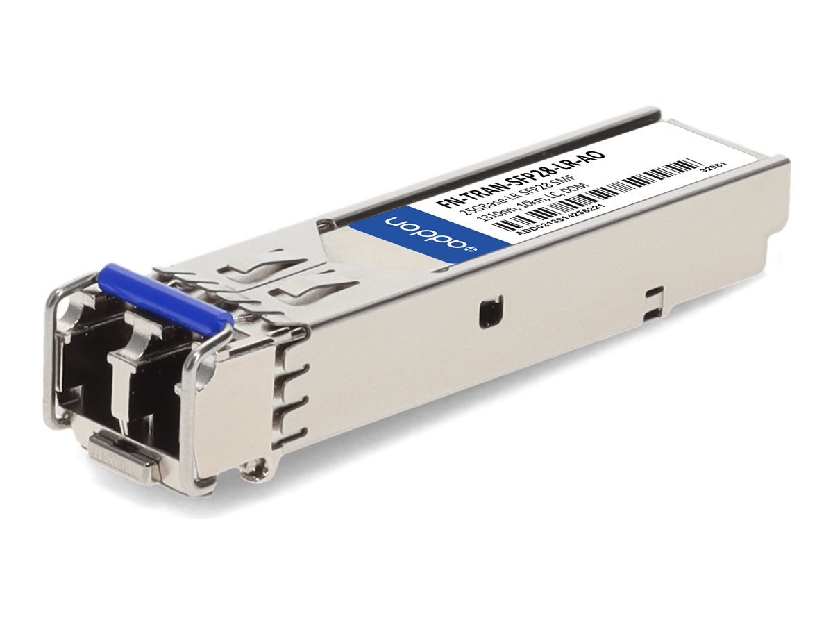 AddOn - SFP28 transceiver module (equivalent to: Fortinet FN-TRAN-SFP28-LR)