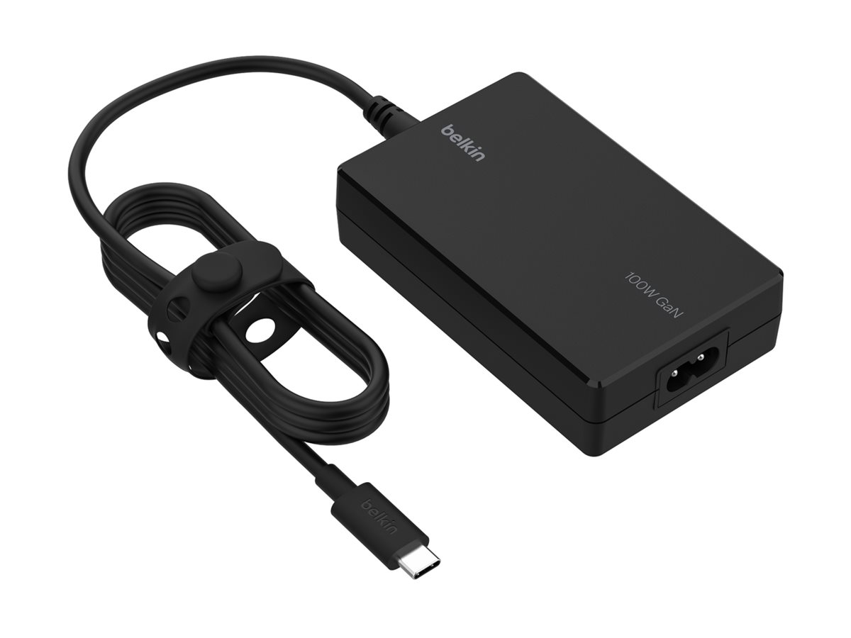 Belkin Connect USB-C Core power adapter GaN technology USB-C 100 Product shot Front 79800