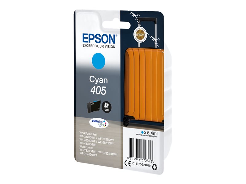 EPSON 6LB Singlepack Cyan 405 DURABrite