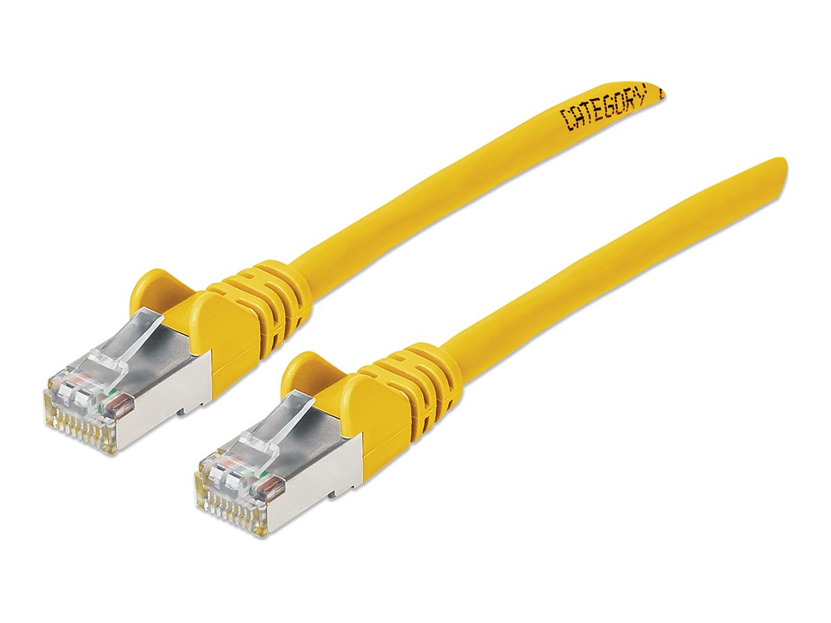 CAT6A S/FTP NETWORK PATCH CABLE, 3 FT., YELLOW