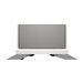 HP Clr LaserJet Gray Storage Stand
