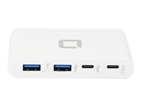 DICOTA USB-C Portable Hub 4-in-1 - hub - 4 ports