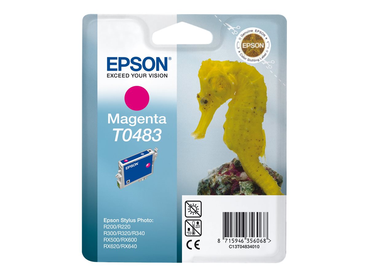 Epson T0483 - purpurová - originální - inkoustová cartridge – foto 2