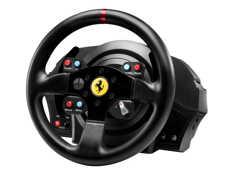 ThrustMaster T300 FERRARI GTE wheel and pedals set Product shot Right-angle 79550