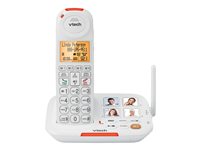 VTech CareLine Amplified Cordless Phone with Answering System and Caller ID - White - SN5127