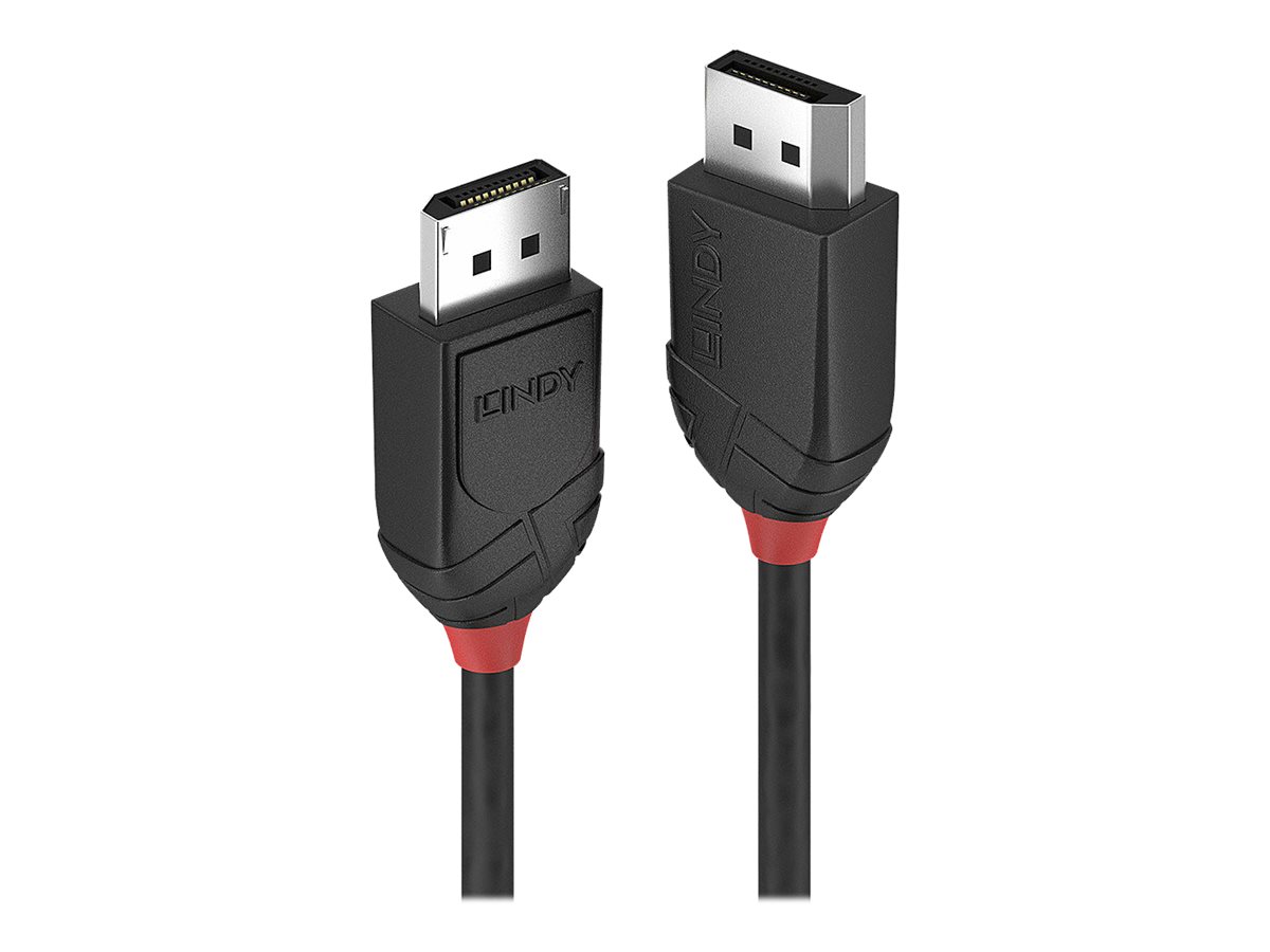 C ble DisplayPort 1.2, Black Line, 1m