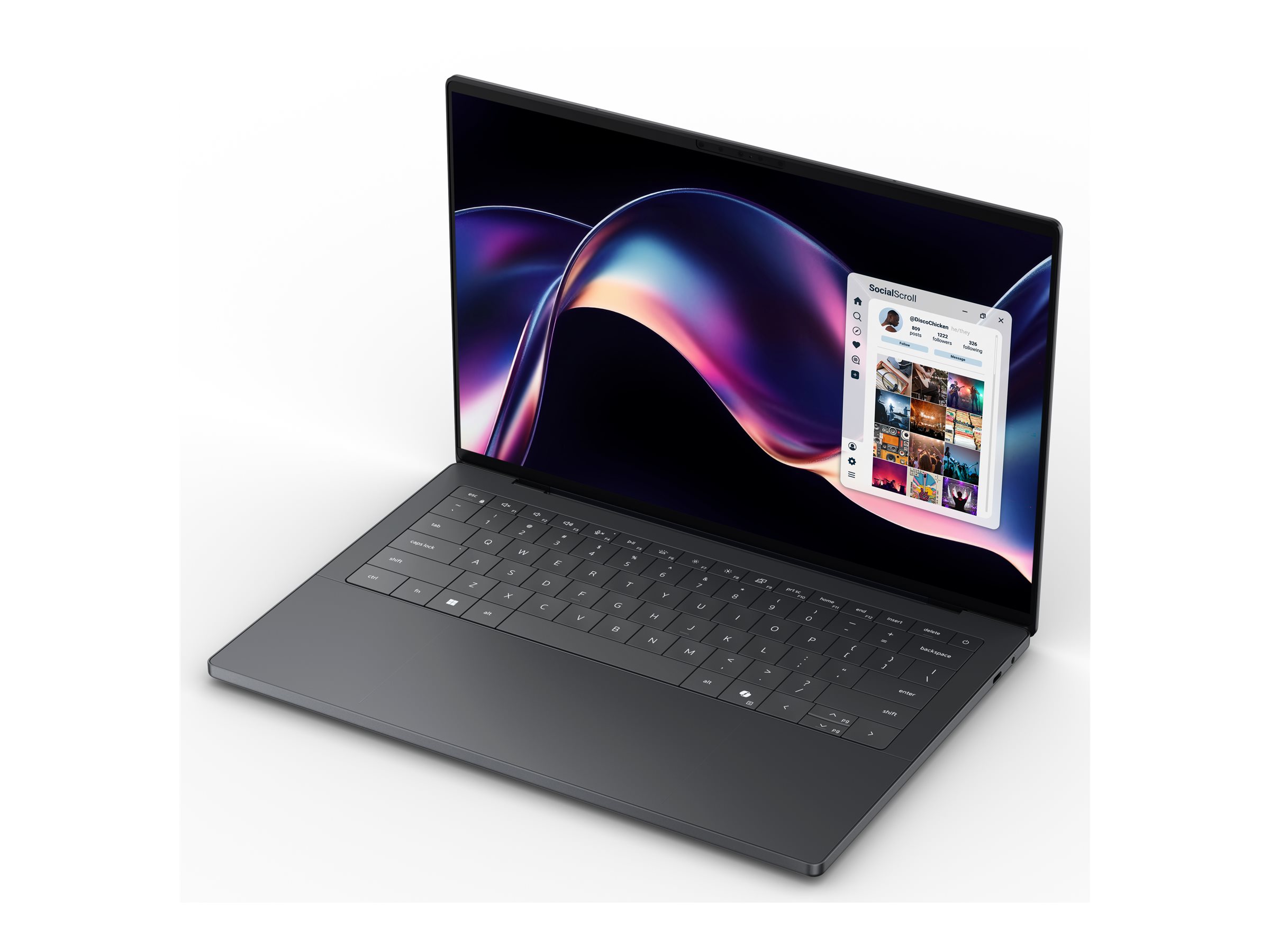 An image of Dell XPS 14 DA14260 - AI PC - 14" - Intel Core Ultra X7 - 358H - 32 GB RAM - 1 TB SSD