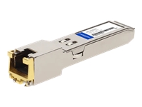 AddOn - SFP+ transceiver module (equivalent to: Dell 407-BCFM) - 10 GigE - 1000Base-TX, 100Base-TX, 10GBase-T - RJ-45 - up to 98 ft - TAA Compliant - for Dell PowerSwitch S5212, S5224; Dell EMC Networking S5224, S5232; PowerSwitch S5212, S5224