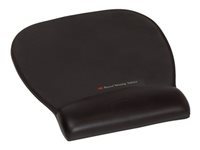 3M Precise Mousing Surface with Gel Wrist Rest MW311LE - Mouse pad with wrist pillow - black