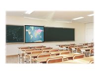 Optoma PWC - Projection screen - ceiling mountable, wall mountable - 92" (233.7 cm) - 16:9 - Matte White