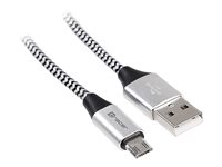 Tracer USB 2.0 USB-kabel 1m Sort Sølv