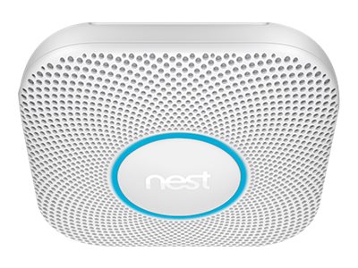 Nest Protect 2nd Generation - Mehrzweck-Sensor - kabellos - 802.11b/g/n, Bluetooth 4.0, 802.15.4 - weiß