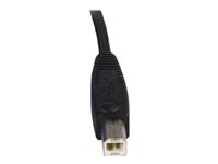 StarTech 2-in-1 USB KVM Cable - Keyboard / video / mouse / USB cable - HD-15 (VGA), USB Type B (M) to USB, HD-15 (VGA) - 6 ft