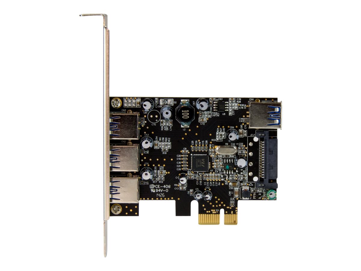 STARTECH 4 Port PCI Express USB 3.0 Card - 3+1 – foto 3