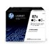 HP 87X LaserJet Toner cartouches Noir 2p