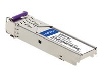 AddOn - Module transmetteur SFP (mini-GBIC) (équivalent à : Extreme Networks 10057H) - GigE - 1000Base-BX 