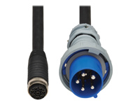 Eaton Power Cord for Select Universal PDUs - 17300VA 208/120V WYE 3-Phase, 560P9W Input, 60A, 10 ft. (3.05 m)
