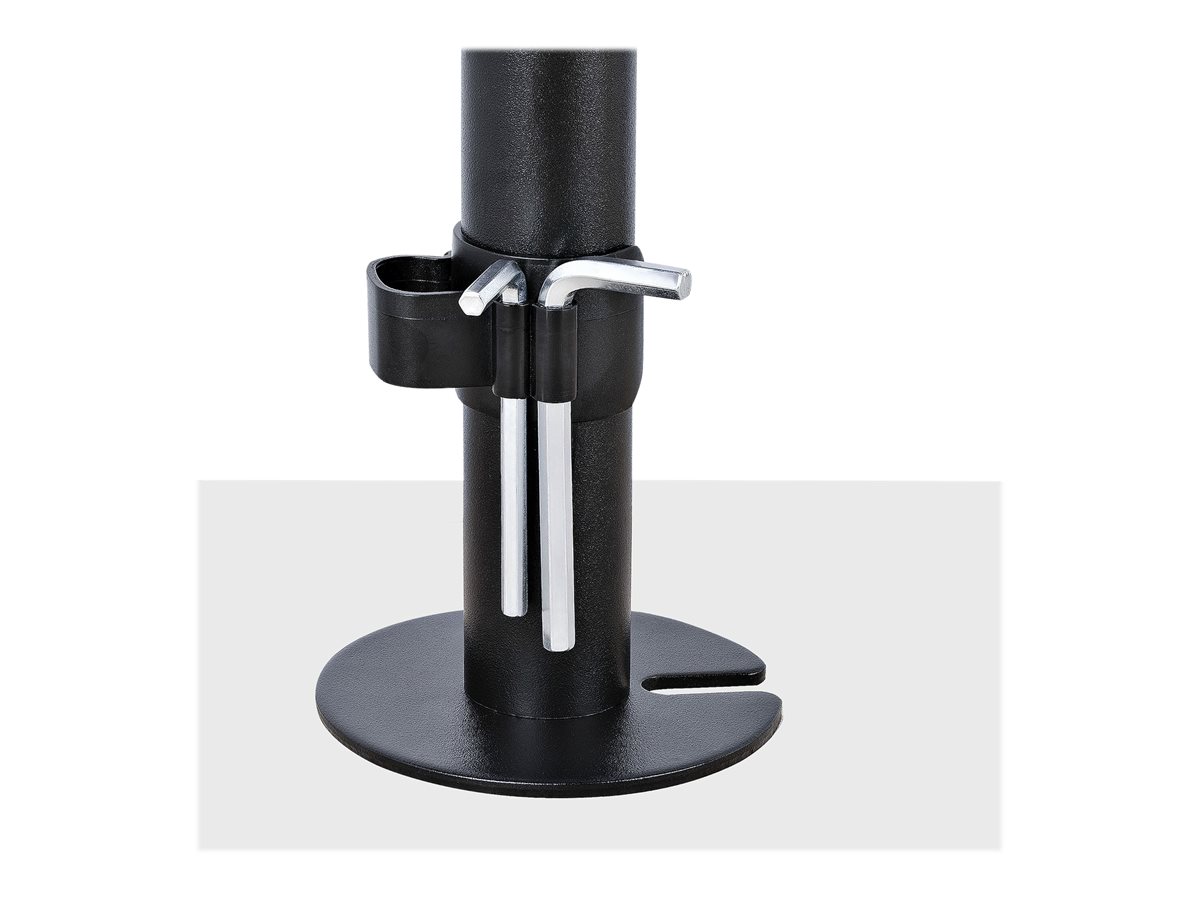 StarTech.com Laptop Desk Mount, Monitor and Laptop Mount for Desk, Displays 34in (8kg/17.6lb) & Laptops (4.5kg/9.9lbs), Adjustable & Articulating VESA Laptop Tray Arm - Desk Monitor Mount - Clamp / Grommet Mount (A-LAPTOP-DESK-MOUNT) montážní sada - pro monitor / notebook - černá – foto 14